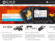 Tablet Screenshot of controlnodestructivo.com